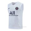 Camiseta de Entrenamiento Paris Saint-Germain Sin Mangas 2022-2023 Blanco Camiseta de Entrenamiento Paris Saint-Germain Sin Mangas 2022-2023 Blanco