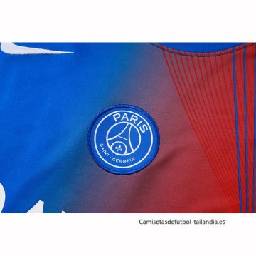 Camiseta de Entrenamiento Paris Saint-Germain Sin Mangas 2025-2026 Azul Rojo