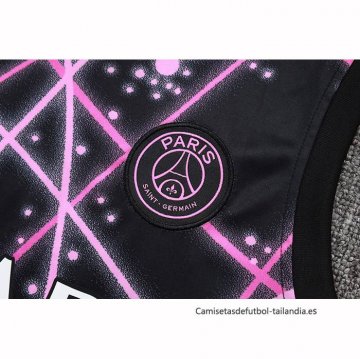 Camiseta de Entrenamiento Paris Saint-Germain Sin Mangas 2025-2026 Negro Rosa