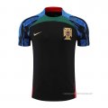 Camiseta de Entrenamiento Portugal 2022-2023 Negro