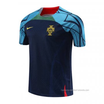 Camiseta de Entrenamiento Portugal 2022-2023 Azul Camiseta de Entrenamiento Portugal 2022-2023 Azul