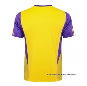 Camiseta de Entrenamiento Real Madrid 2024-2025 Amarillo