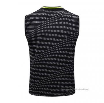Camiseta de Entrenamiento Real Madrid Sin Mangas 2023-2024 Negro