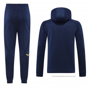 Chandal con Capucha del Italia 2022-2023 Azul