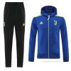 Chandal con Capucha del Juventus 2021-2022 Azul Chandal con Capucha del Juventus 2021-2022 Azul