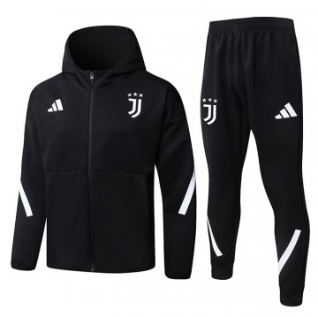 Chandal con Capucha del Juventus 2025-2026 Negro