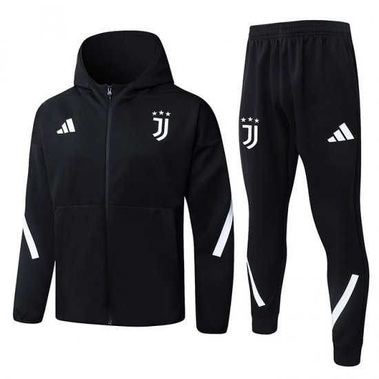 Chandal con Capucha del Juventus 2025-2026 Negro - Haga un click en la imagen para cerrar