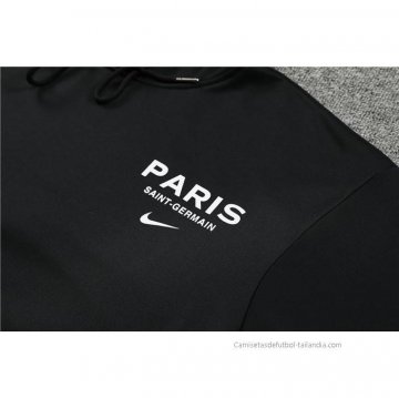 Chandal con Capucha del Paris Saint-Germain 2023 Negro