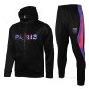 Chandal con Capucha del Paris Saint-Germain 2021-2022 Negro Chandal con Capucha del Paris Saint-Germain 2021-2022 Negro