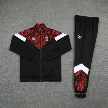 Chandal de Chaqueta del AC Milan 2021 Negro