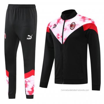 Chandal de Chaqueta del AC Milan 2022-2023 Negro