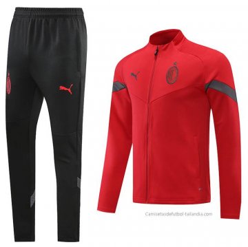 Chandal de Chaqueta del AC Milan 2022-2023 Rojo