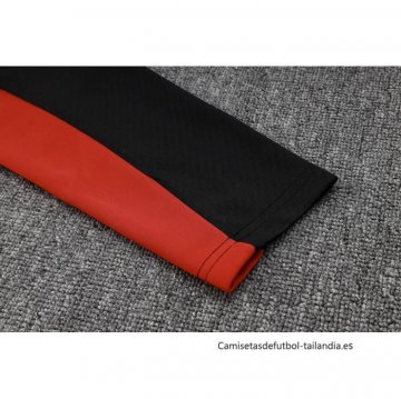 Chandal de Chaqueta del AC Milan 2024-2025 Negro