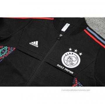 Chandal de Chaqueta del Ajax 2022-2023 Negro