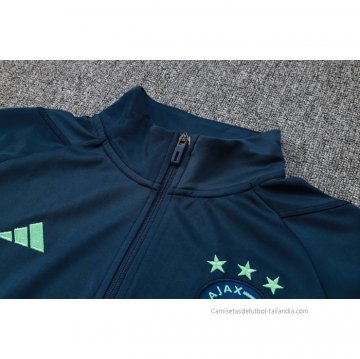Chandal de Chaqueta del Ajax 2023-2024 Azul