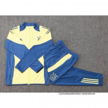 Chandal de Chaqueta del Ajax Nino 2024-2025 Amarillo