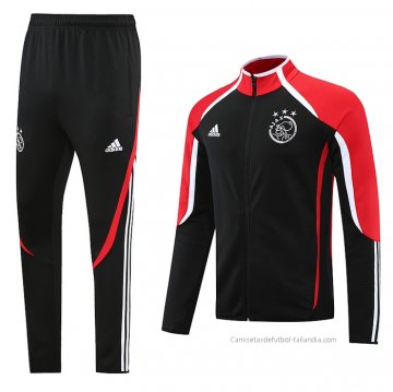 Chandal de Chaqueta del Ajax Teamgeist 2021-2022 Negro