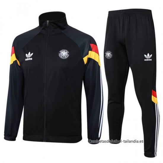 Chandal de Chaqueta del Alemania 2024-2025 Negro - Haga un click en la imagen para cerrar