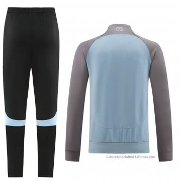 Chandal de Chaqueta del America 2022-2023 Azul y Gris
