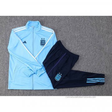 Chandal de Chaqueta del Argentina 2022-2023 Azul Claro