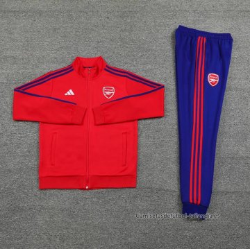 Chandal de Chaqueta del Arsenal 2024-2025 Rojo