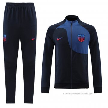 Chandal de Chaqueta del Barcelona 2022-2023 Azul Chandal de Chaqueta del Barcelona 2022-2023 Azul