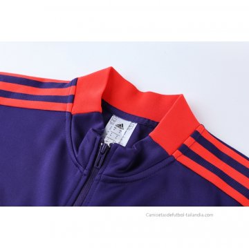 Chandal de Chaqueta del Bayern Munich 2021-2022 Purpura