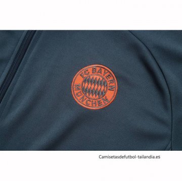 Chandal de Chaqueta del Bayern Munich Nino 2025-2026 Gris Naranja