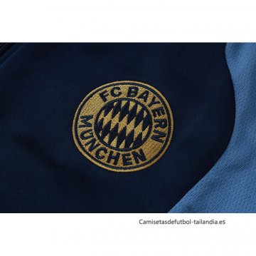Chandal de Chaqueta del Bayern Munich Nino 2026-2027 Azul
