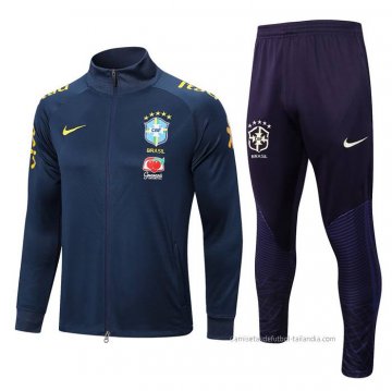 Chandal de Chaqueta del Brasil 2022-2023 Azul Chandal de Chaqueta del Brasil 2022-2023 Azul