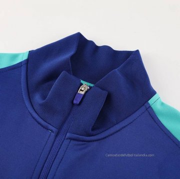 Chandal de Chaqueta del Brasil 2023-2024 Azul