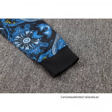 Chandal de Chaqueta del Brasil Jesus 2024-2025 Azul