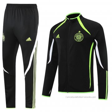 Chandal de Chaqueta del Celtic 2021-2022 Negro