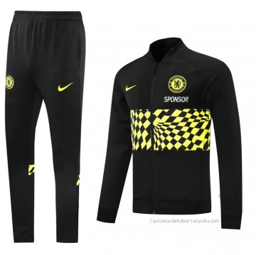 Chandal de Chaqueta del Chelsea 2021 Negro