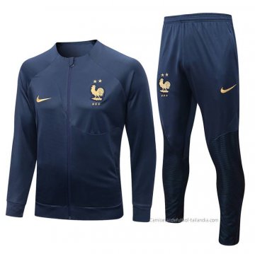 Chandal de Chaqueta del Francia 2022-2023 Azul Chandal de Chaqueta del Francia 2022-2023 Azul