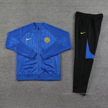 Chandal de Chaqueta del Inter Milan 2023-2024 Azul