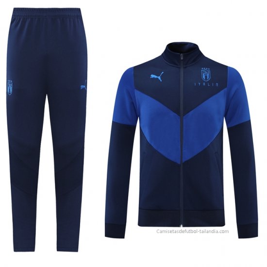 Chandal de Chaqueta del Italia 2021-2022 Azul - Haga un click en la imagen para cerrar