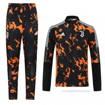 Chandal de Chaqueta del Juventus 2021 Naranja Chandal de Chaqueta del Juventus 2021 Naranja