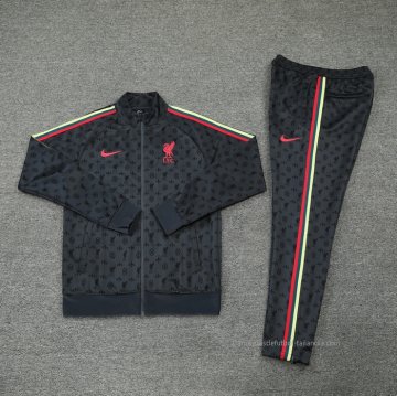 Chandal de Chaqueta del Liverpool 2021 Gris