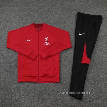 Chandal de Chaqueta del Liverpool 2024-2025 Rojo