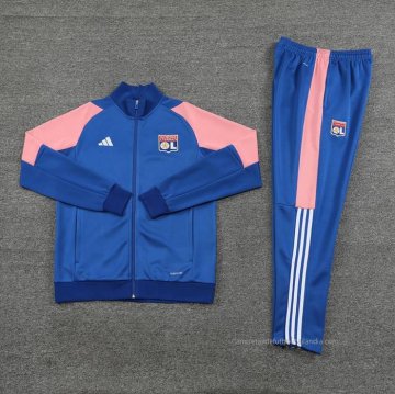 Chandal de Chaqueta del Lyon 2023-2024 Azul