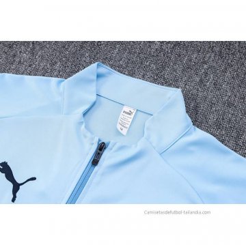 Chandal de Chaqueta del Manchester City 2022-2023 Azul Claro