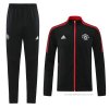 Chandal de Chaqueta del Manchester United 2021-2022 Negro Chandal de Chaqueta del Manchester United 2021-2022 Negro