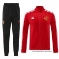 Chandal de Chaqueta del Manchester United 2024-2025 Rojo