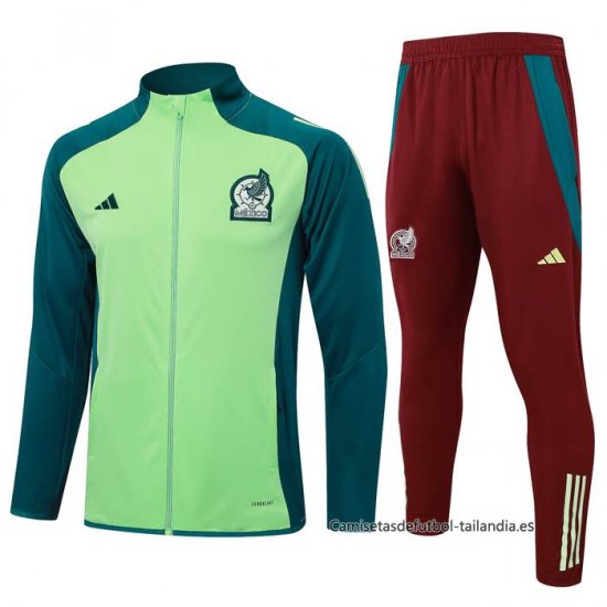 Chandal de Chaqueta del Mexico 2024-2025 Verde - Haga un click en la imagen para cerrar