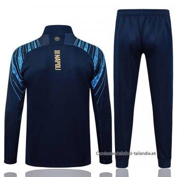 Chandal de Chaqueta del Napoli 2025-2026 Azul