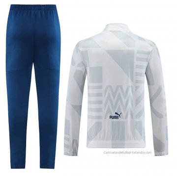 Chandal de Chaqueta del Olympique Marsella 2022-2023 Blanco