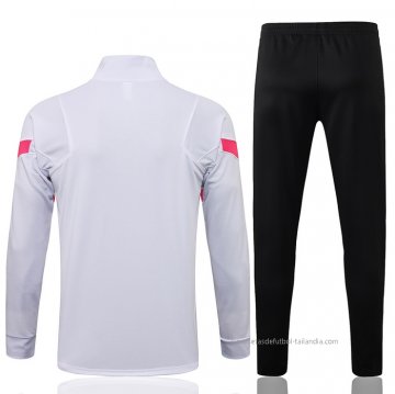 Chandal de Chaqueta del Paris Saint-Germain 2021-2022 Blanco