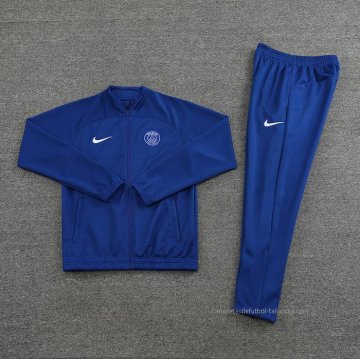 Chandal de Chaqueta del Paris Saint-Germain 2022-2023 Azul