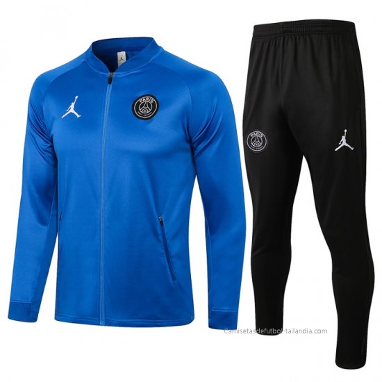 Chandal de Chaqueta del Paris Saint-Germain 2021-2022 Azul - Haga un click en la imagen para cerrar